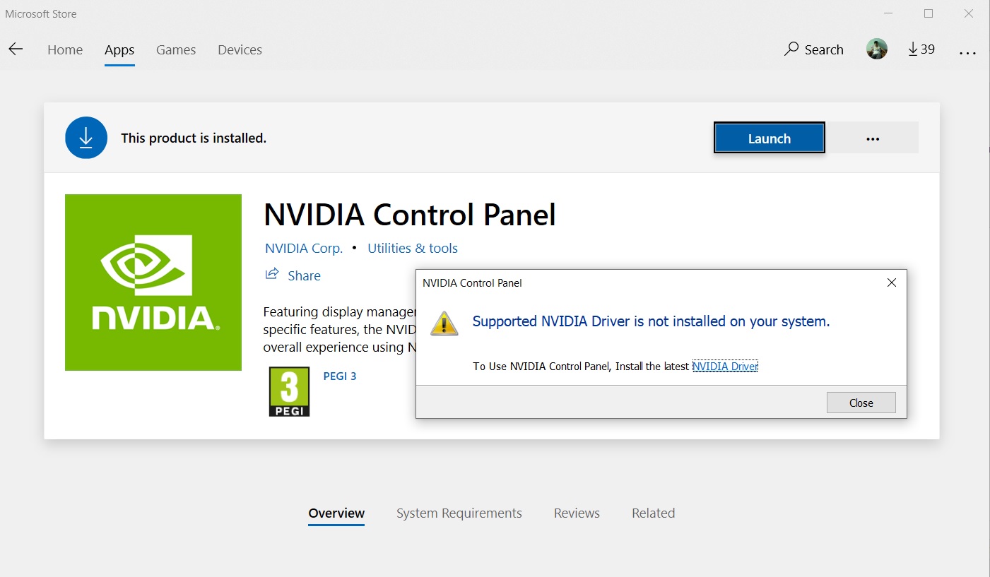 nvidia geforce control panel windows 10